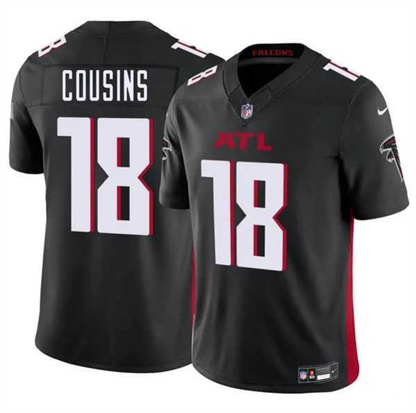 Men & Women & Youth Atlanta Falcons #18 Kirk Cousins Black 2023 F.U.S.E. Vapor Untouchable Limited Jersey,We sell and wholesale Men & Women & Youth Atlanta Falcons #18 Kirk Cousins Black 2023 F.U.S.E. Vapor Untouchable Limited Jersey on line form chian!